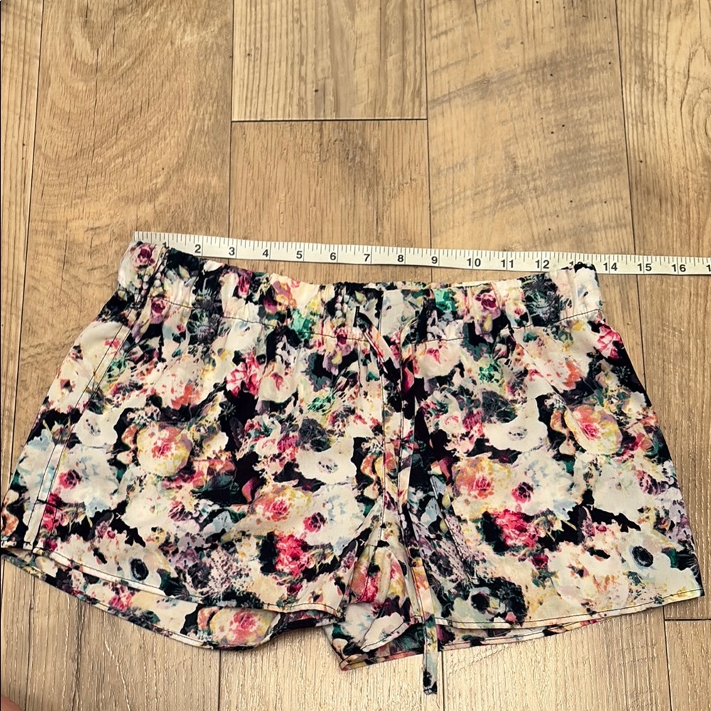 Xhilaration Pink and Black Athletic Shorts with Elastic Waistband